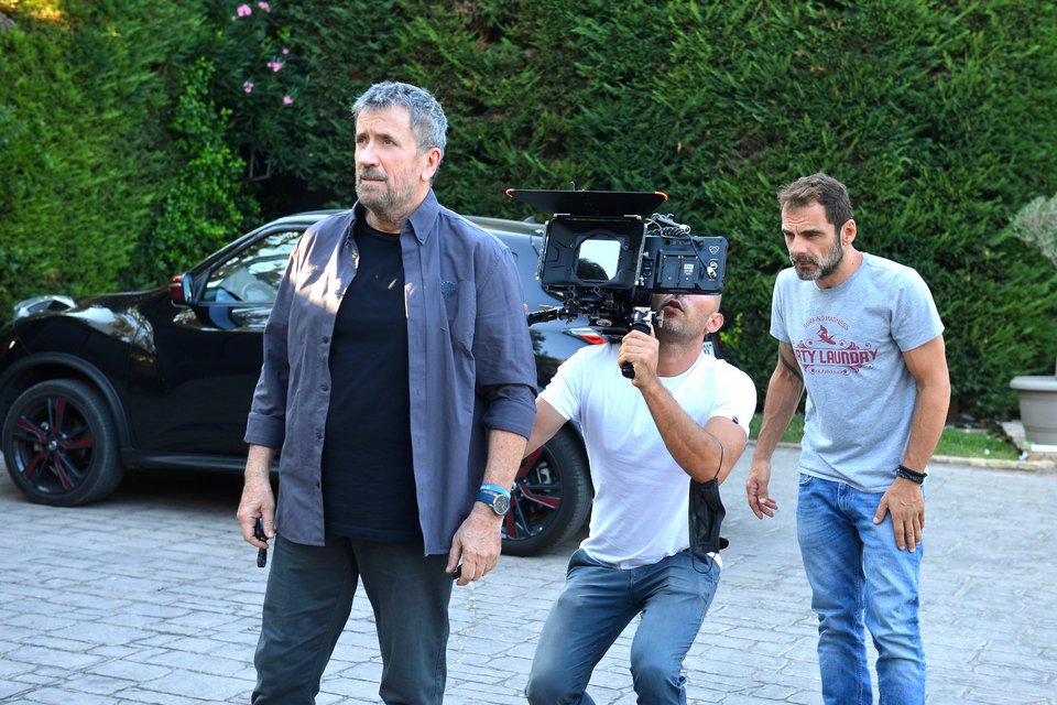 Σπύρος Παπαδόπουλος &amp; ο σκηνοθέτης Αλέκος Κυράνης