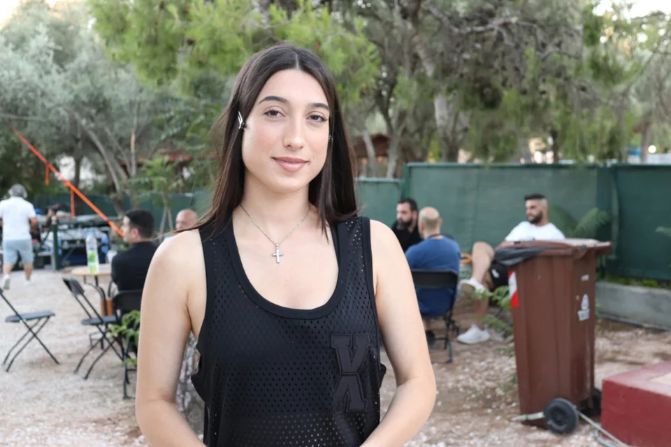 Η Κατερίνα Κακοσαίου / Φωτογραφία: Μανώλης Νταλούκας
