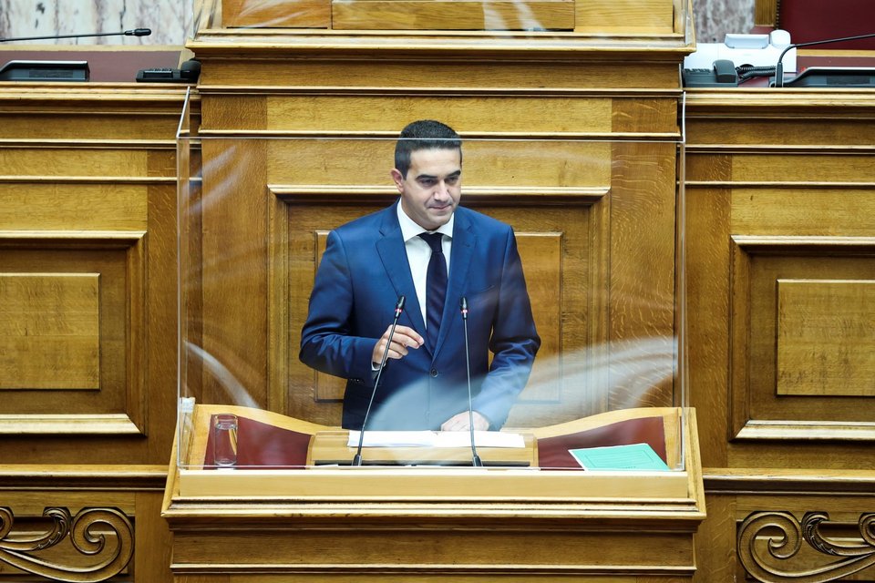 Κατρίνης: Να προσκομιστεί ο φάκελος της παρακολούθησης Ανδρουλάκη από την ΕΥΠ στη Βουλή / Φωτογραφία: Aris Oikonomou / SOOC