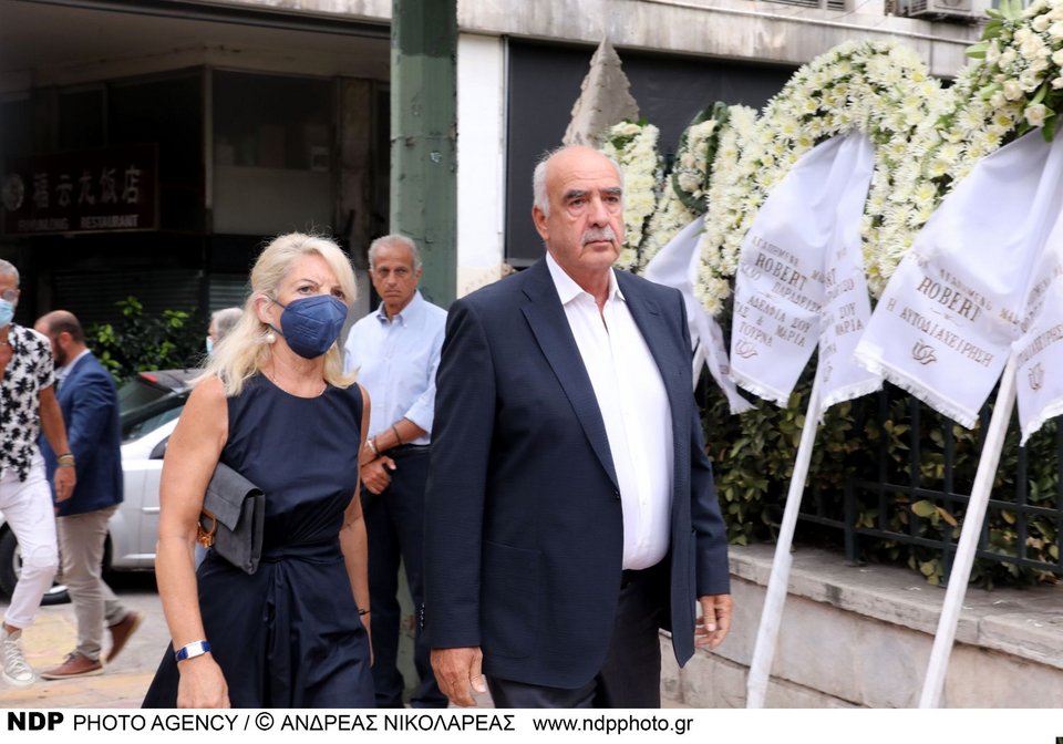 Ο Βαγγέλης Μεϊμαράκης με τη σύζυγό του