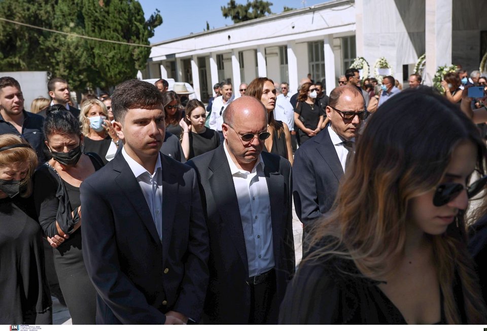 Οι δύο γιοι του Σταύρου Ψυχάρη, Παναγιώτης και Ανδρέας