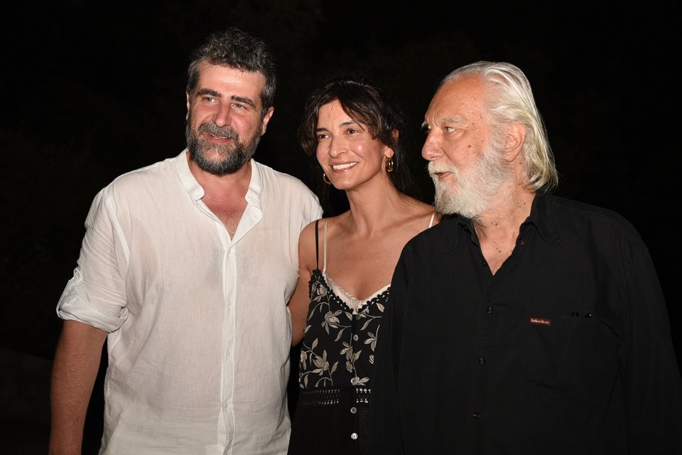 Αστέριος Πελτέκης (Καλλιτεχνικός Διευθυντής ΚΘΒΕ)- Αντιγόνη Κουλουκάκου- Διονύσης Φωτόπουλος
