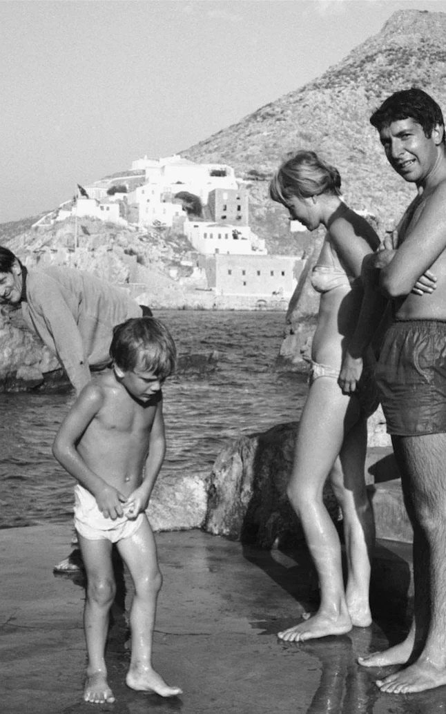 Ο Λέοναρντ Κοέν με την μούσα του Marianne Ihlen