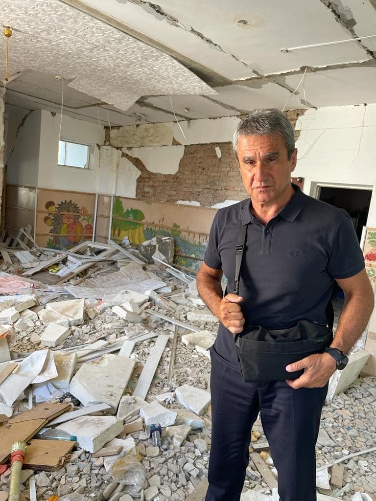 Το βομβαρδισμένο νηπιαγωγείο