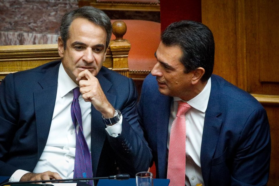 Κυριάκος Μητσοτάκης και Κώστας Σκρέκας