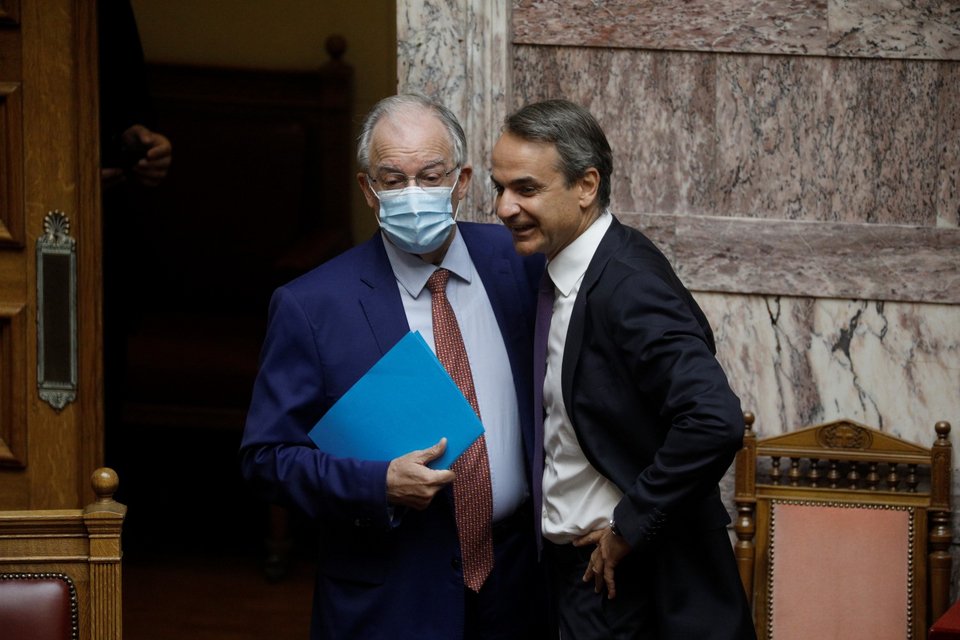 Κυριάκος Μητσοτάκης και Κώστας Τασούλας 