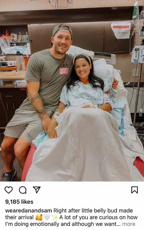 Ο Dan υποστήριξε τη Mathews σε όλη τη διαδρομή, συνοδεύοντάς την σε κάθε ιατρικό ραντεβού και στάθηκε στο πλευρό της όταν γέννησε