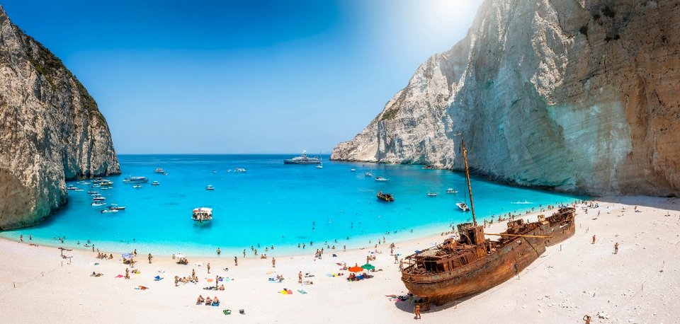 περίεργες παραλίες Ναυάγιο Ζάκυνθος