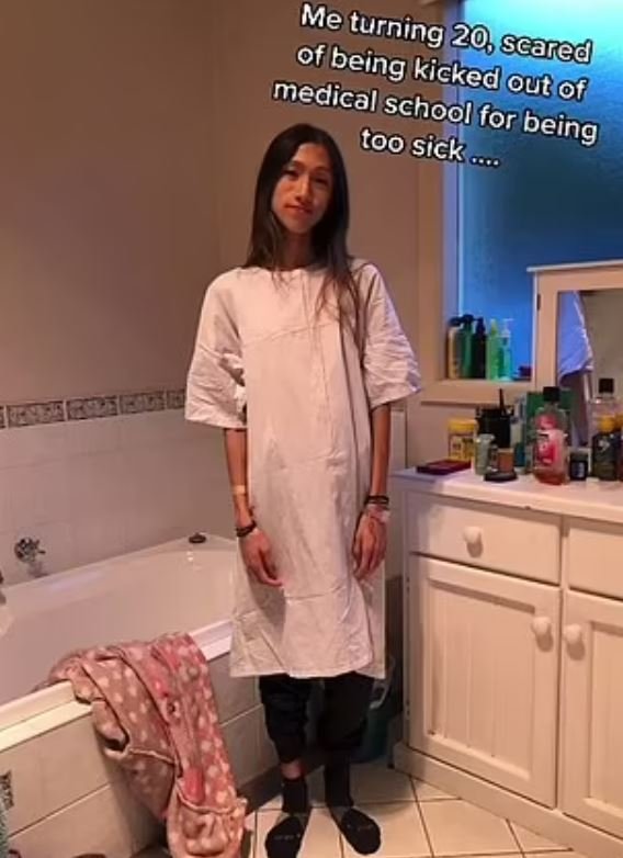 Η Σάρα πολύ αδύνατη 