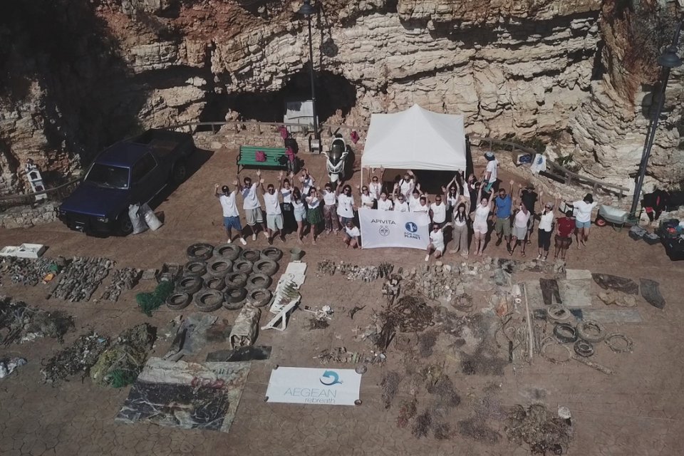 Σημαντική περιβαλλοντική δράση πραγματοποίησε στην Αλόννησο η Aegean Rebreath σε συνεργασία με τον Δήμο Αλοννήσου.