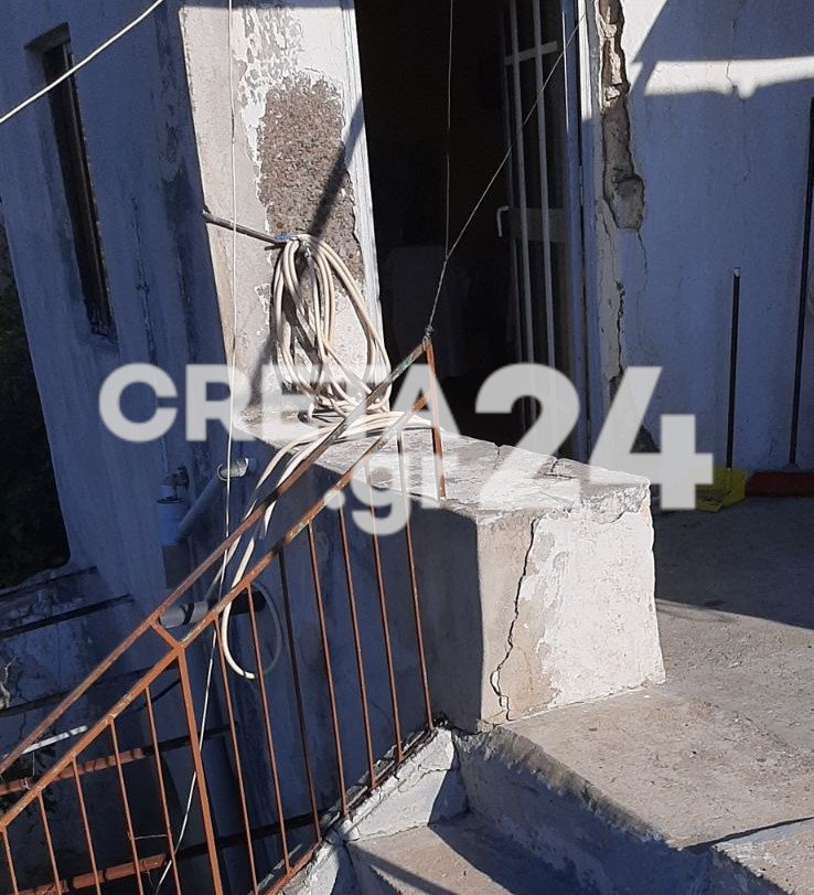 το σπίτι που έχασε τη ζωή της η 77χρονη