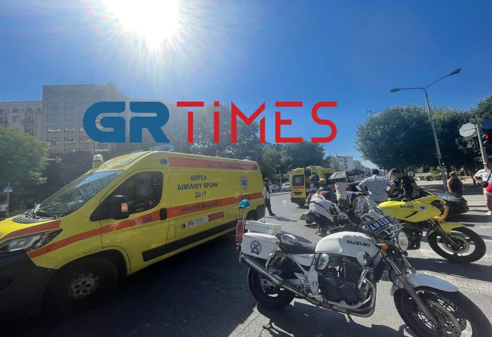 Το ΕΚΑΒ και η ΕΛ.ΑΣ. έφτασαν άμεσα στον τόπο του ατυχήματος / Πηγή: grtimes