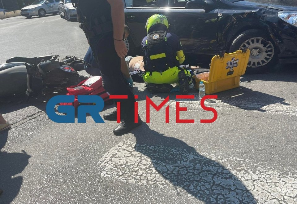 Ο 55χρονος οδηγός της μηχανής υπέστη ανακοπή / Πηγή: grtimes