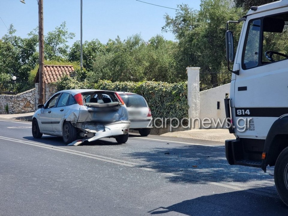 Τροχαίο σημειώθηκε στα Χανιά / zarpanews.gr