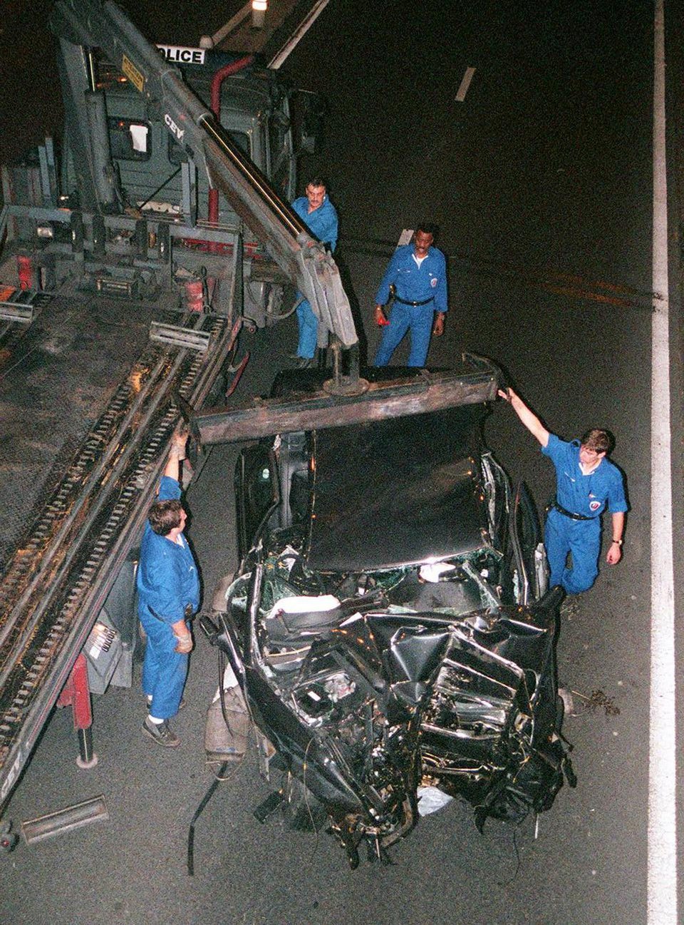 Τροχαίο της Νταϊάνα η διαλυμένη Mercedes