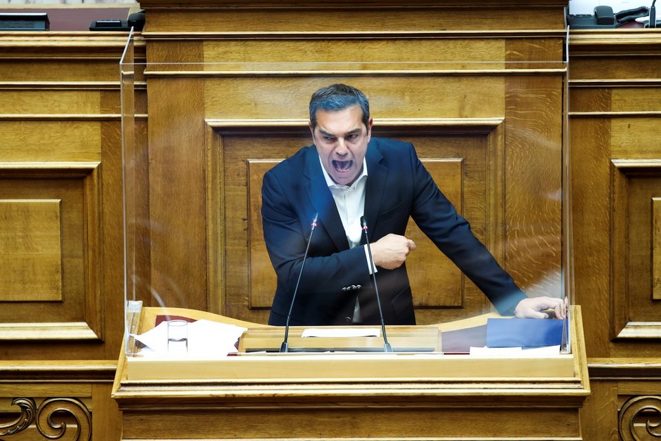 Τσίπρας: Ποιος είναι ο λόγος εθνικής ασφαλείας που παρακολουθούσατε τον Ανδρουλάκη; / Φωτογραφία: Aris Oikonomou / SOOC