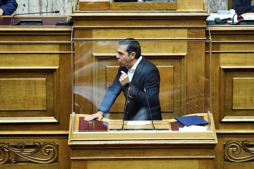 Τσίπρας: Δεν υπήρξε επίσημη επισύνδεση σε εκλεγμένο βουλευτή ή ευρωβουλευτή κατά τη Μεταπολίτευση / Φωτογραφία: Aris Oikonomou / SOOC