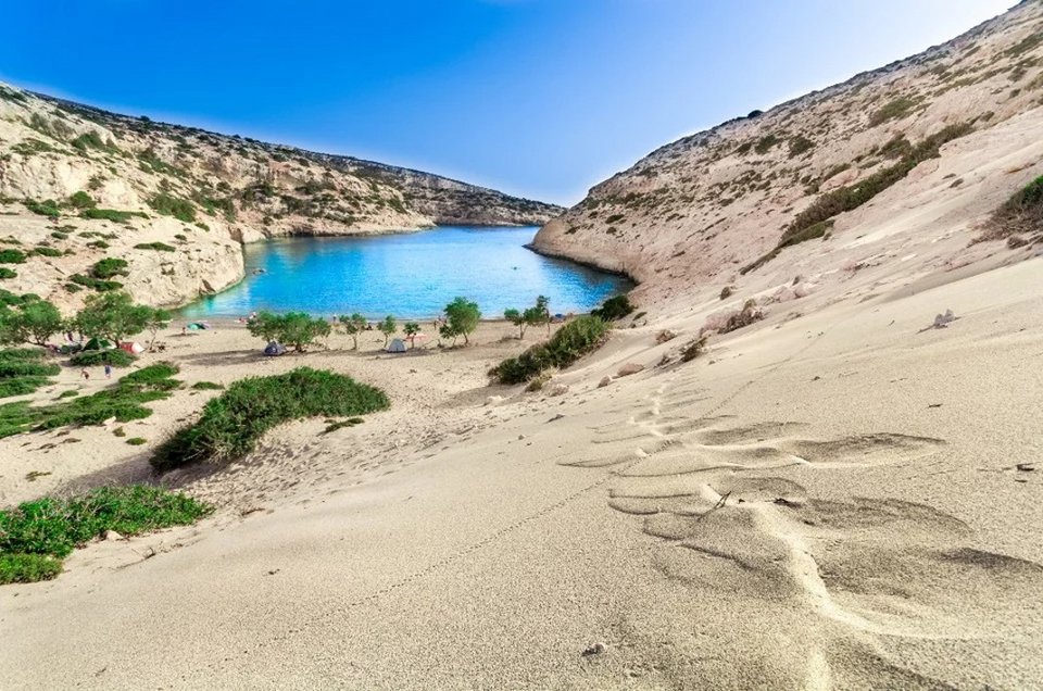 φυσικές πισίνες Βαθύ Κρήτη