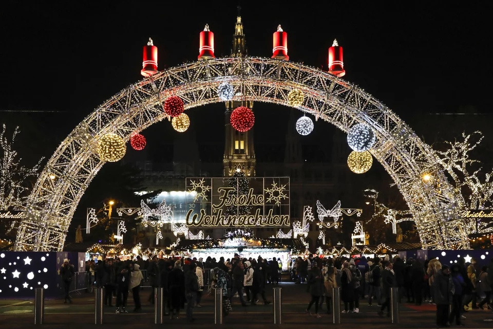 Η χριστουγεννιάτικη αγορά της Βιέννης 