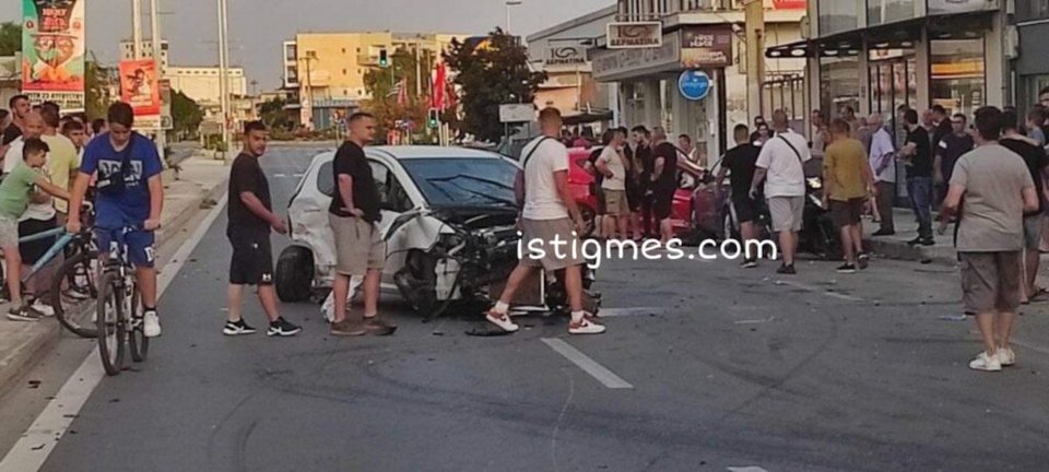 Τροχαίο με δύο τραυματίες σημειώθηκε στο Βόλο / istigmes.com