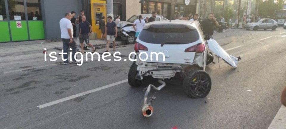 Τροχαίο με δύο τραυματίες σημειώθηκε στο Βόλο / istigmes.com