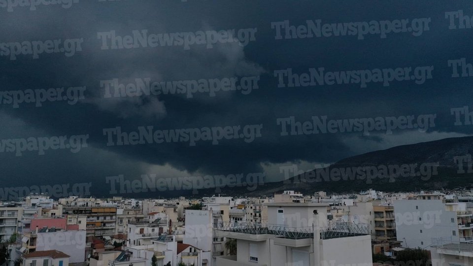 Κακοκαιρία στον Βόλο