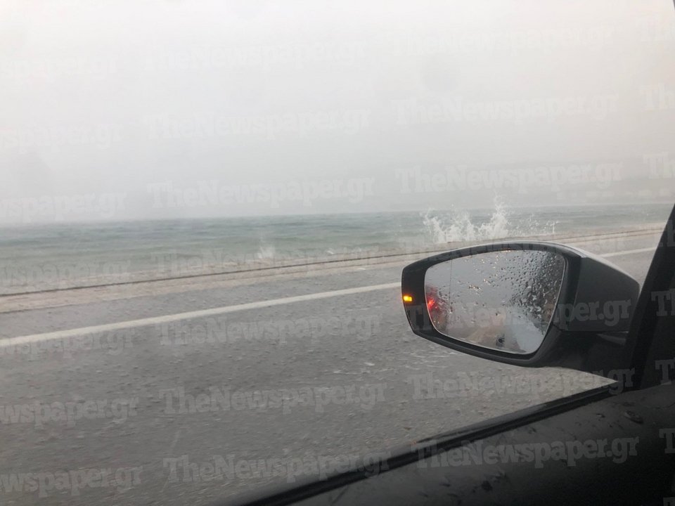 Κακοκαιρία στον Βόλο