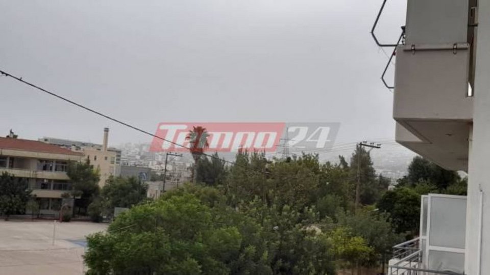 Βροχή στην Πάτρα / tempo24.news