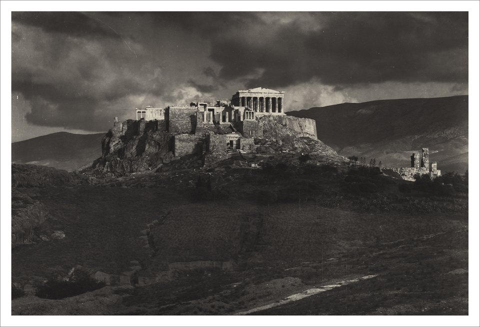 Φρεντ Μπουασονά (1858-1946) Ανατολική άποψη της Ακροπόλεως, π. 1907 © Τρικόγλειος Βιβλιοθήκη-Ευγενική παραχώρηση της Βιβλιοθήκης και του Κέντρου Πληροφόρησης ΑΠΘ