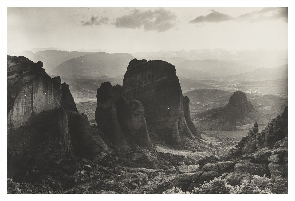 Φρεντ Μπουασονά (1858-1946) Τα Μετέωρα: Θεσσαλία, 1908 © Τρικόγλειος Βιβλιοθήκη-Ευγενική παραχώρηση της Βιβλιοθήκης και του Κέντρου Πληροφόρησης ΑΠΘ