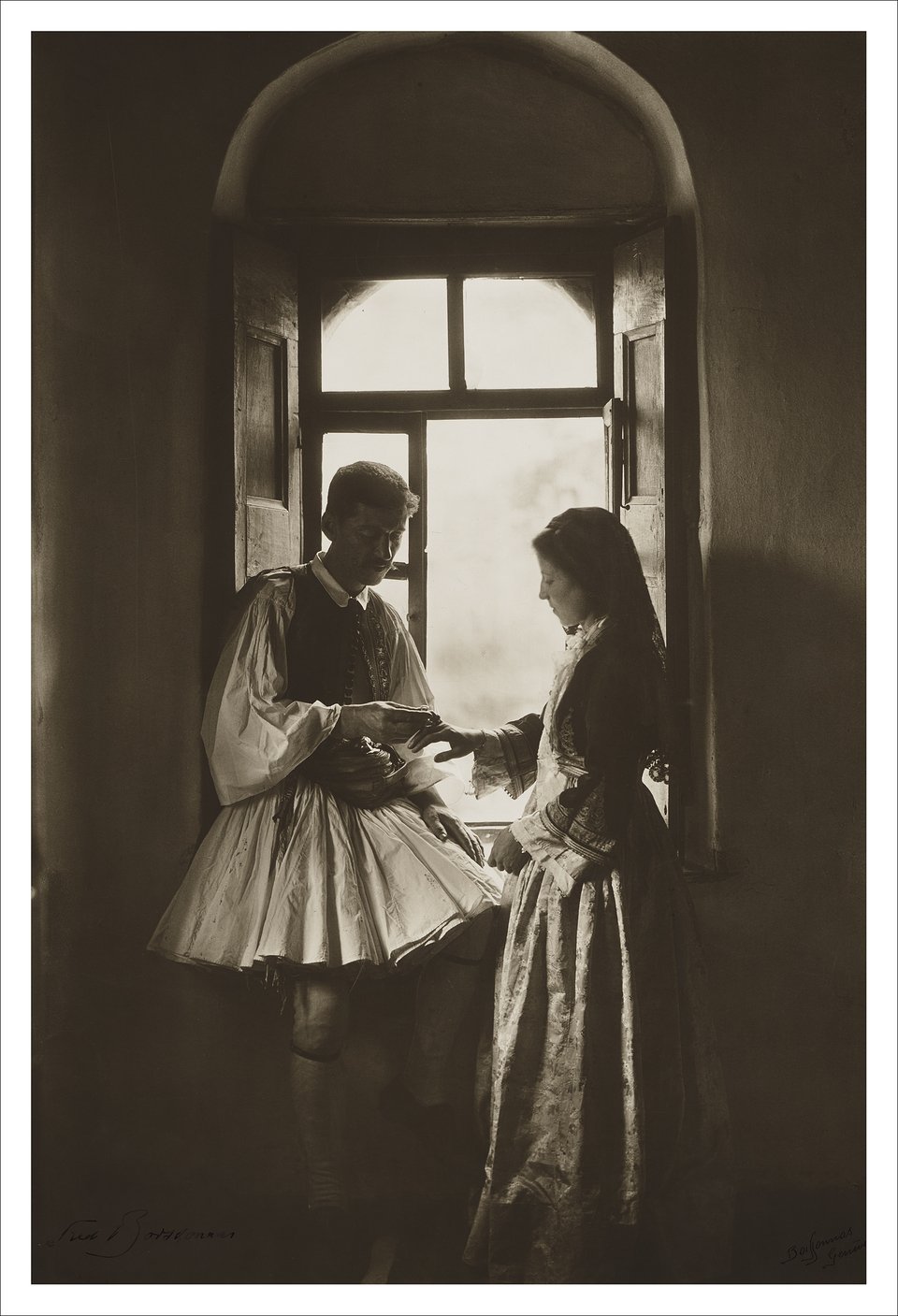 Φρεντ Μπουασονά (1858-1946) Ανδρίτσαινα: Αρραβώνας, 1903 © Τρικόγλειος Βιβλιοθήκη-Ευγενική παραχώρηση της Βιβλιοθήκης και του Κέντρου Πληροφόρησης ΑΠΘ