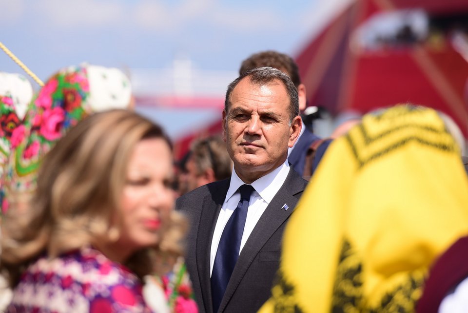 Ο υπουργός Εθνικής Άμυνας, Νίκος Παναγιωτόπουλος. Φωτογραφία από EUROKINISSI/ΓΡΑΦΕΙΟ ΤΥΠΟΥ ΥΠ. ΕΘΝΙΚΗΣ ΑΜΥΝΑΣ