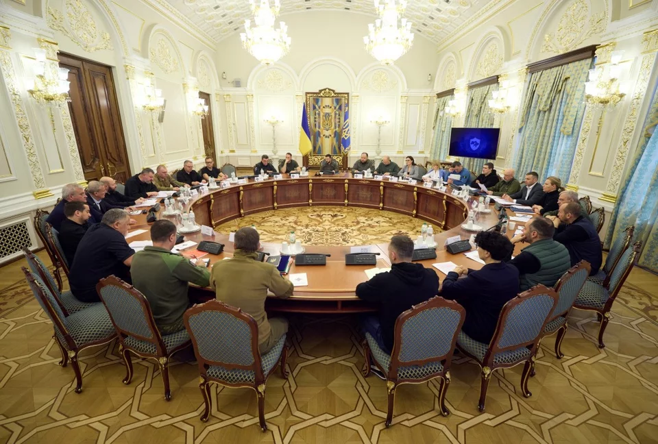 Το Συμβούλιο Εθνικής Ασφάλειας και Άμυνας της Ουκρανίας Ζελένσκι Βολοντίμιρ