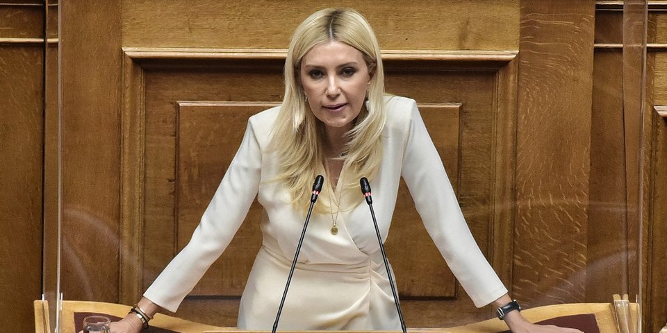 Η κοινοβουλευτική εκπρόσωπος της ΝΔ Φωτεινή Αραμπατζή / INTIME