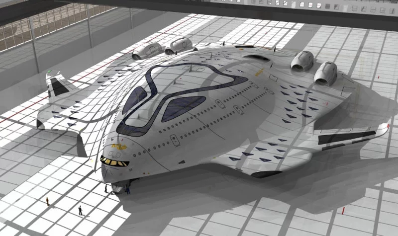 Το υπερηχητικό αεροσκάφος HSP "Magnavem"