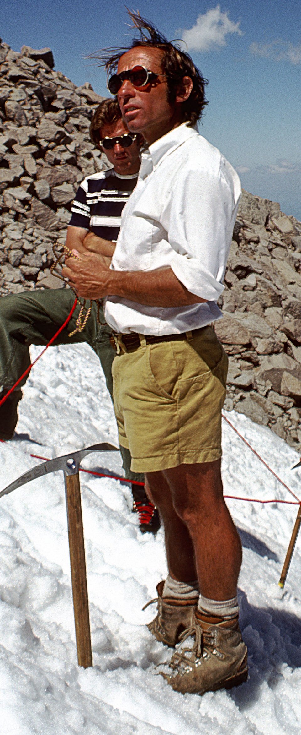 O Yvon Chouinard στο Όρος Χουντ του Όρεγκον το 1975
