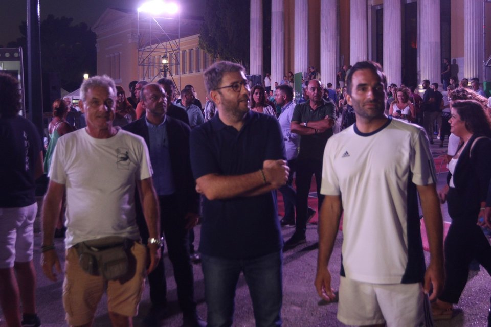 Ο Νίκος Ανδρουλάκης στις εκδηλώσεις του ΠΑΣΟΚ στο Ζάππειο / Φωτογραφία: ΧΡΗΣΤΟΣ ΜΠΟΝΗΣ/Eurokinissi
