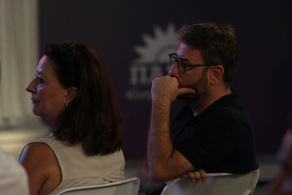Ο Νίκος Ανδρουλάκης στο Ζάππειο / Φωτογραφία: ΧΡΗΣΤΟΣ ΜΠΟΝΗΣ/Eurokinissi