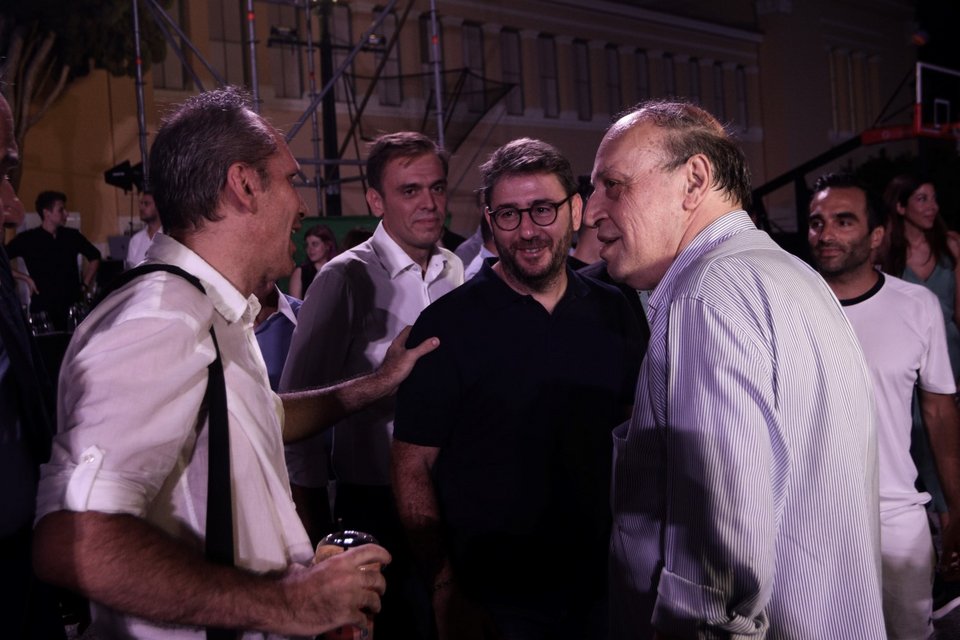 Ο Νίκος Ανδρουλάκης στο Ζάππειο / Φωτογραφία: ΧΡΗΣΤΟΣ ΜΠΟΝΗΣ/Eurokinissi