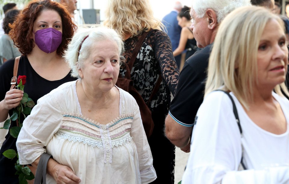 Η ηθοποιός και πρώην βουλευτής του ΚΚΕ, Ελένη Γερασιμίδου / Φωτογραφία: NDPPHOTO-ΠΕΤΡΟΣ ΝΙΚΟΛΑΡΕΑΣ