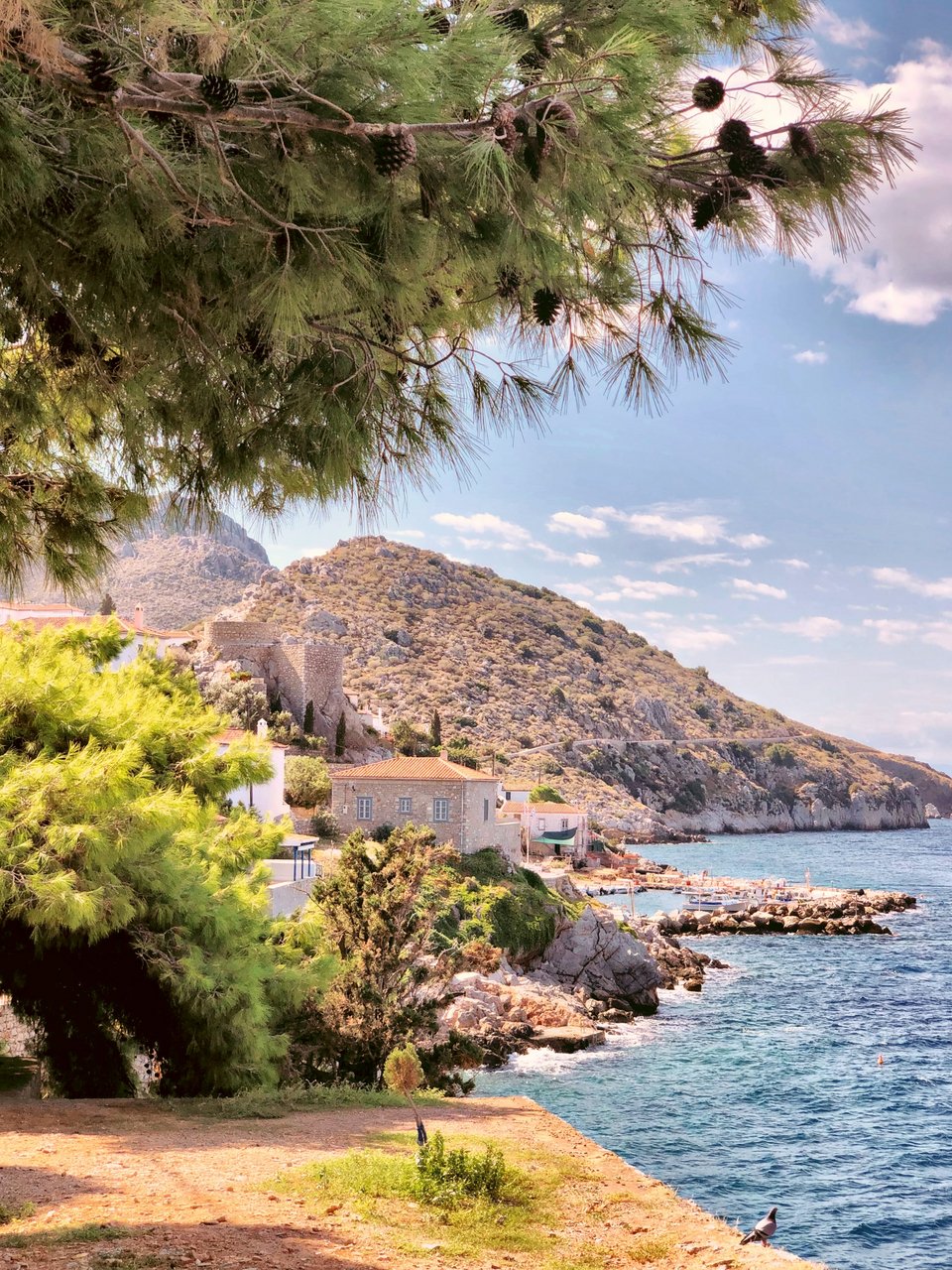 Τις παραλίες της Ύδρας τις προσεγγίζεις περπατώντας ή με τα θαλάσσια ταξί / Φωτογραφία: Despina Galani/Unsplash