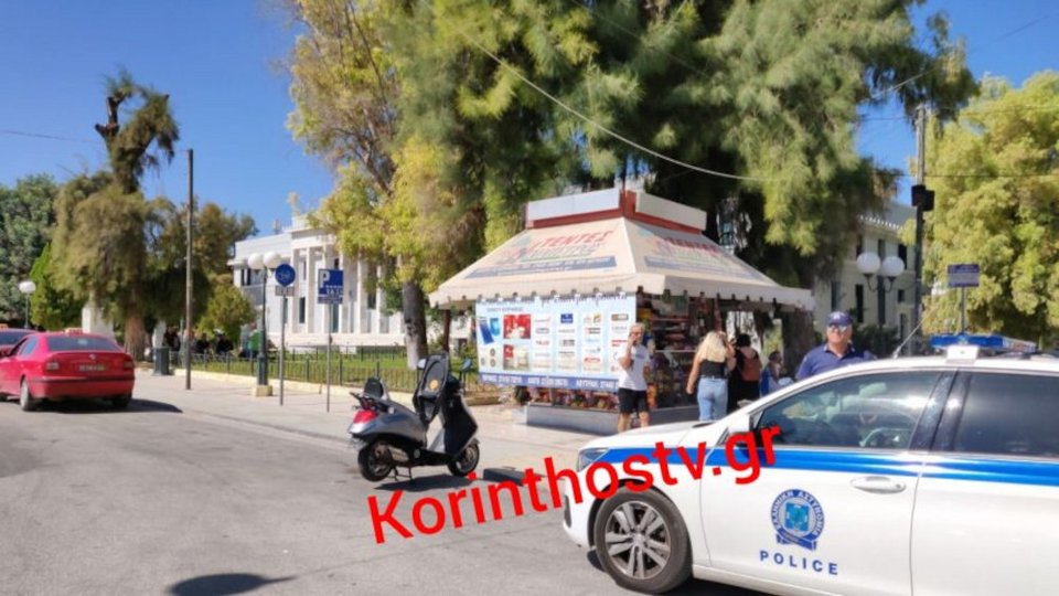 Ισχυρές αστυνομικές δυνάμεις στα δικαστήριο Κορίνθου / korinthostv.gr