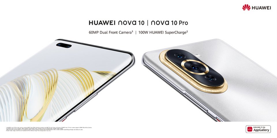 HUAWEI nova 10 και nova 10 Pro