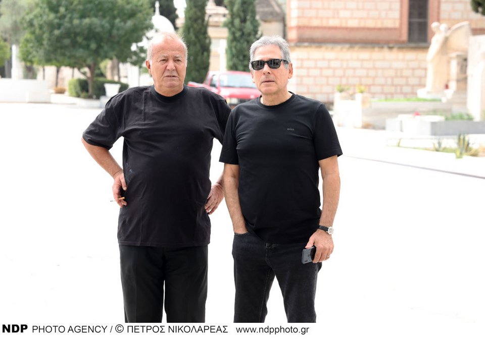 Κηδεία Μάρθας Καραγιάννη Θάνος Καληώρας