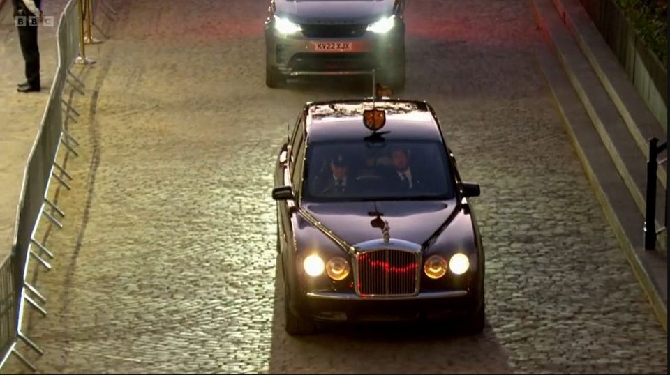 Ο βασιλιάς Κάρολος στο Γουέστμινστερ 