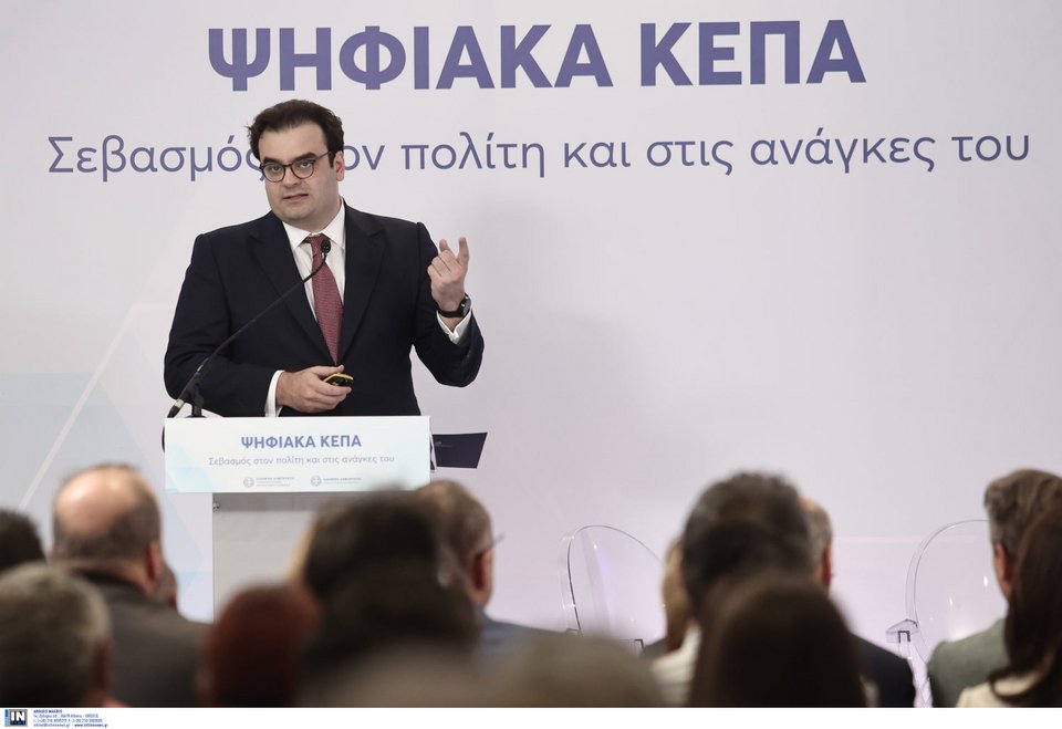Ο υπουργός Ψηφιακής Διακυβέρνησης Κυριάκος Πιερακάκης / Φωτογραφία:Intime