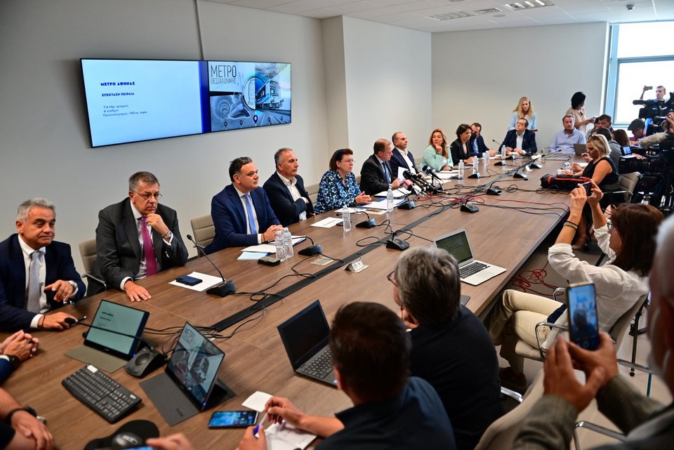 Η κοινή συνέντευξη Τύπου υπουργείου Υποδομών και Μεταφορών και υπουργείου Πολιτισμού