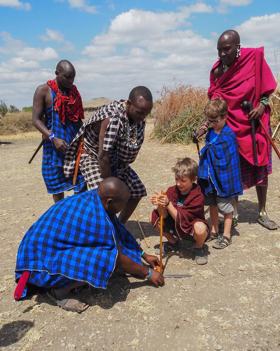 Μαζί με τους Μασάι