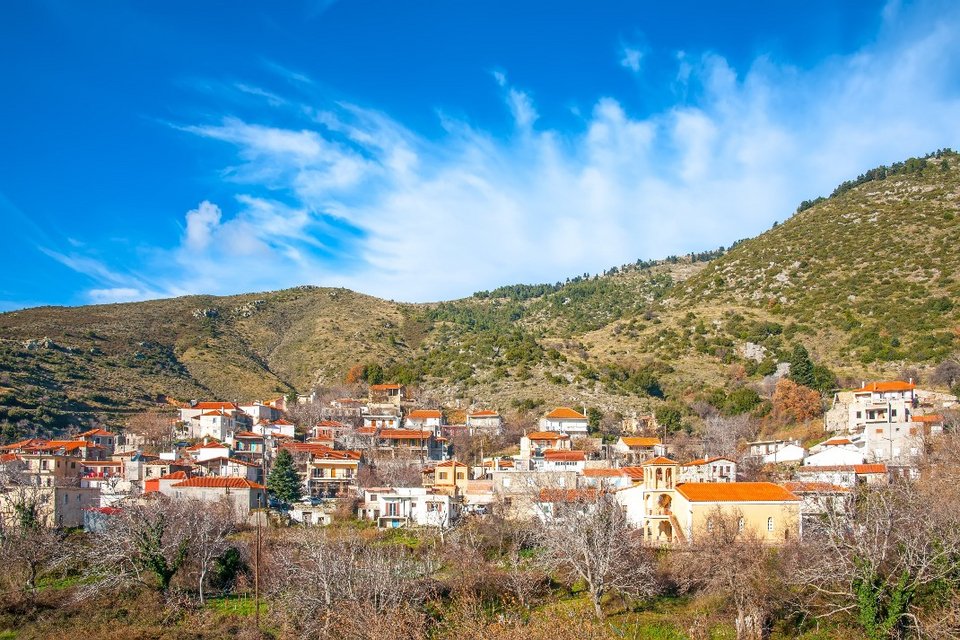 ορεινά χωριά Καμπιά Εύβοια