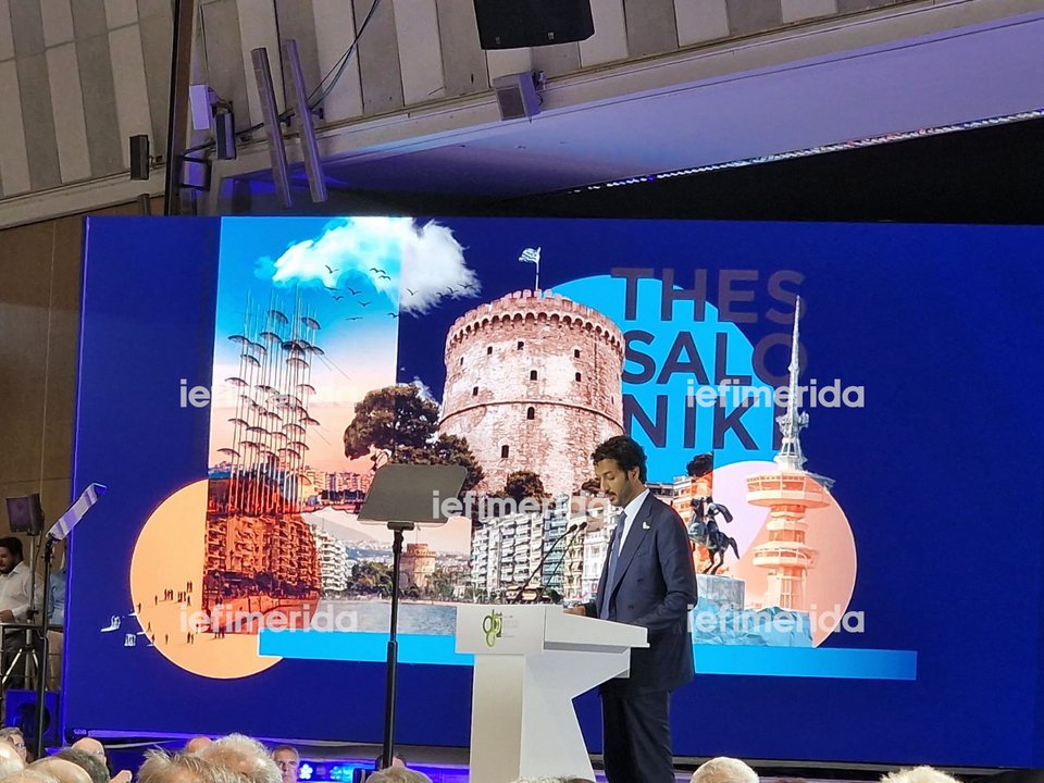 Ο Abdoulla Bin Touq Al Marri στη ΔΕΘ